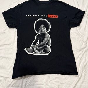 The Notorious B.I.G. Black Graphic Tee